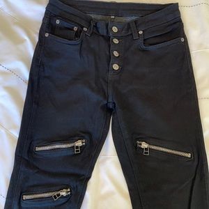 Carmar Zipper Jeans